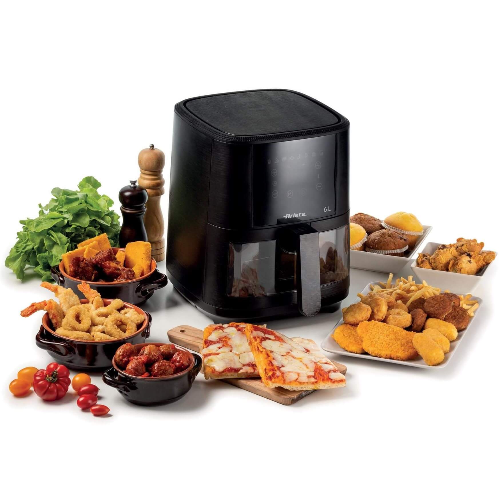 Airfryer With Transparent Basket 6L
