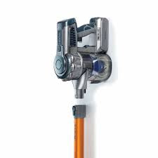 Cordless Electric Broom With Yellow Digital Motor 2 In 1 22.2 V