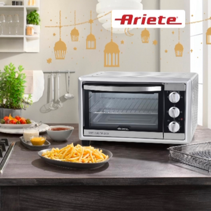 Electric Oven Double Glass Convection Silver 30L 1500W
