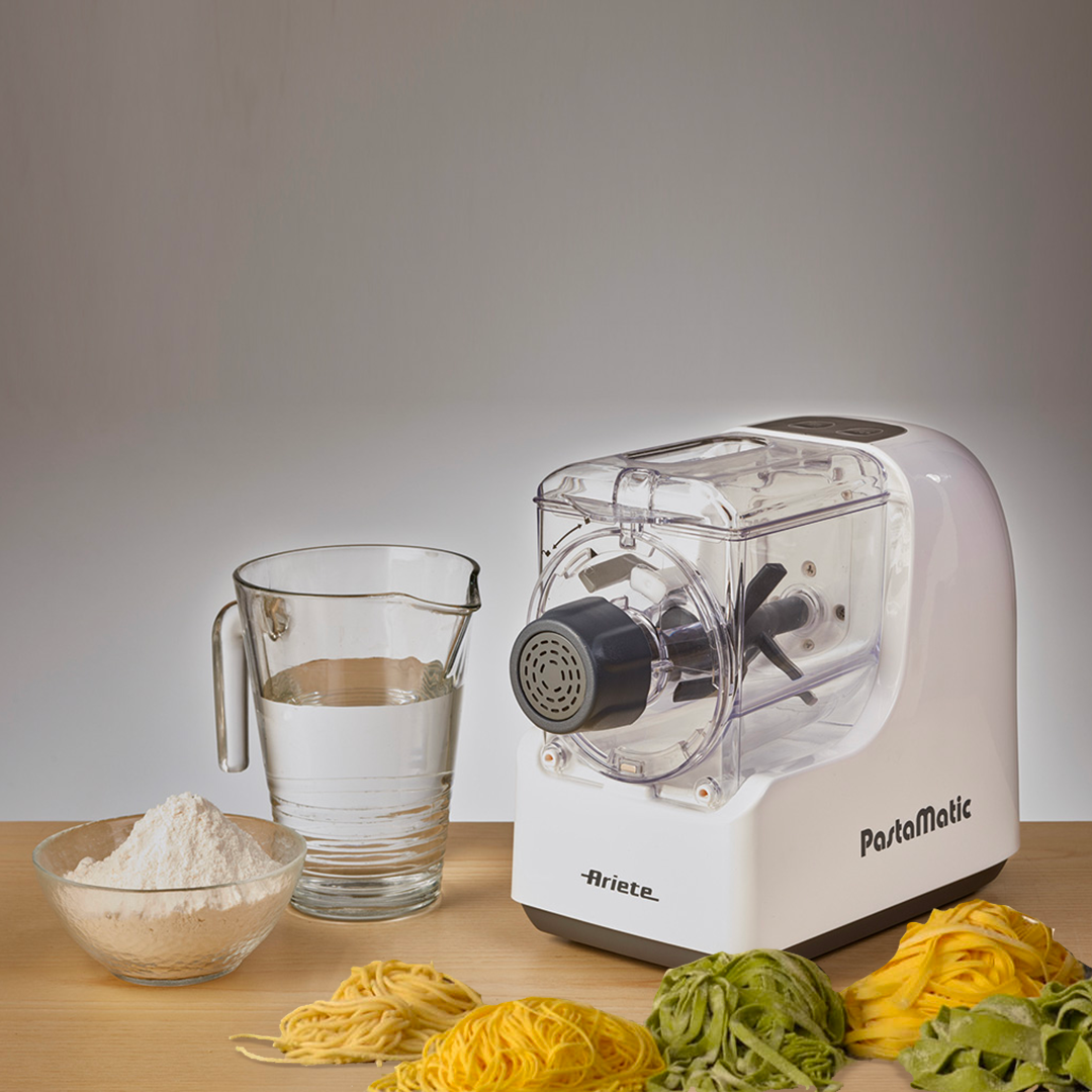 Pasta Machine with 5 Pasta Option Pastmatic-1581, White