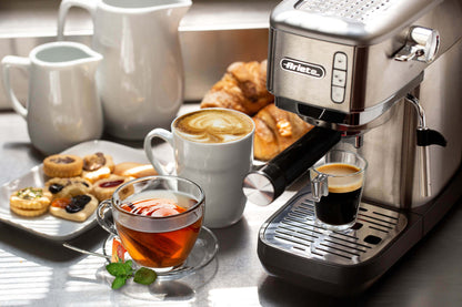 Metal Espresso Machine for Ground Coffee and Pods