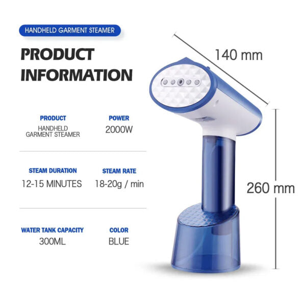 Aluminum Hand-held Garment Steamer