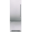 KitchenAid KCZCX 20750L Built-in Refrigerator 75cm Vertigo Stainless Steel Left 375L