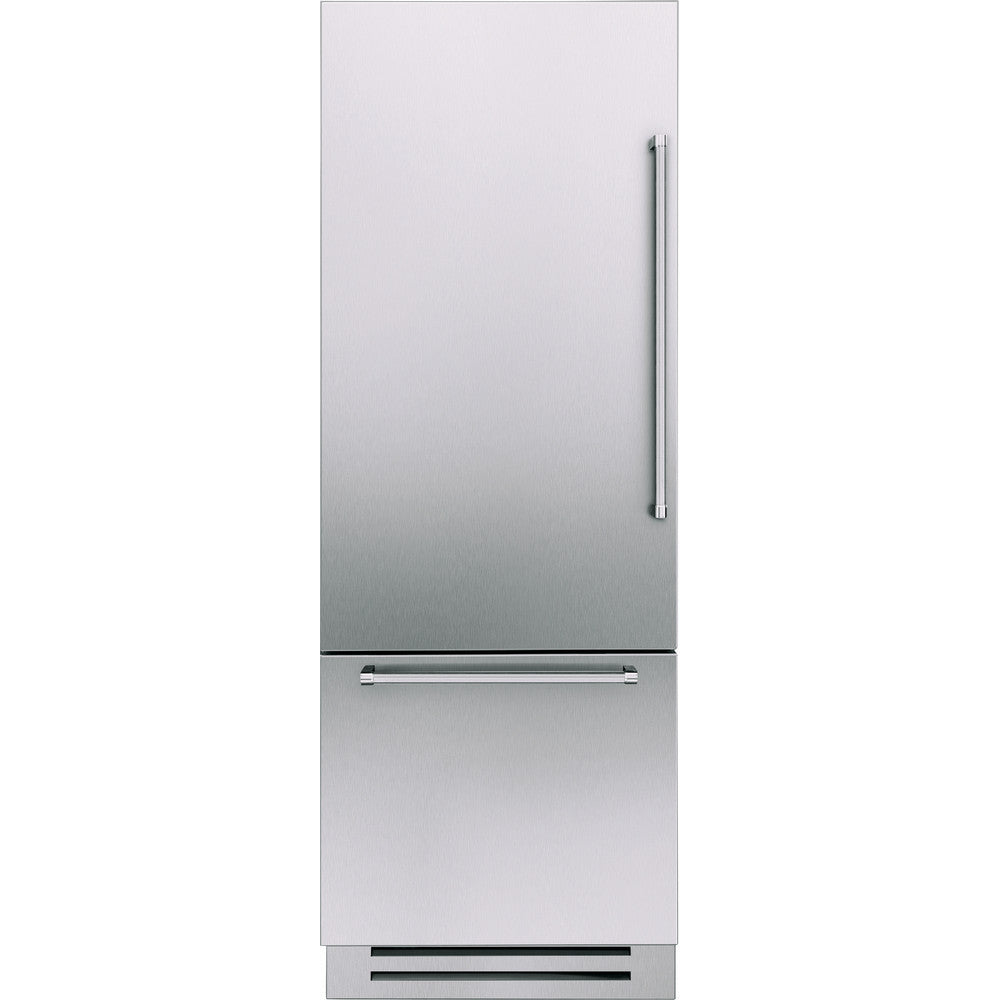 KitchenAid KCZCX 20750L Built-in Refrigerator 75cm Vertigo Stainless Steel Left 375L