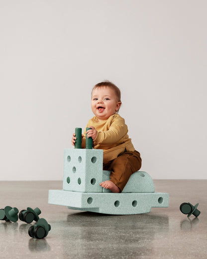 MODU Curiosity Set-Ocean Mint / Forest Green