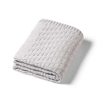 organic cotton baby blanket - Grey