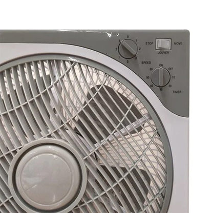 12″ Box Fan, 3 Speed 50W