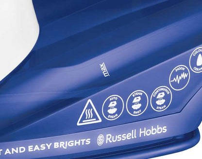 Light & Easy Brights Sapphire Iron By Russell Hobbs