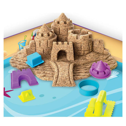 Kinetic Sand Fun Playset with Castle Molds