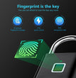 Fingerprint Padlock for Locker, Gym, Door, Luggage