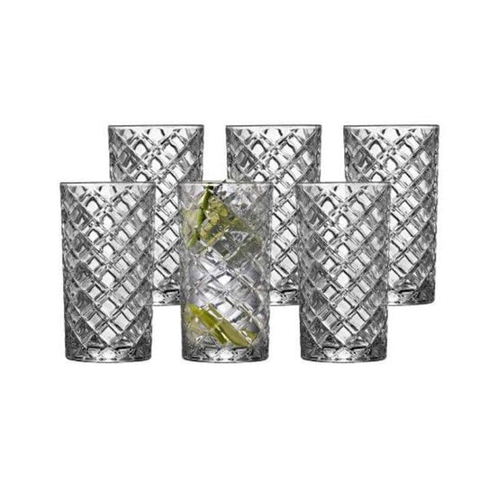 Highball Diamond 41cl 6pcs Clear