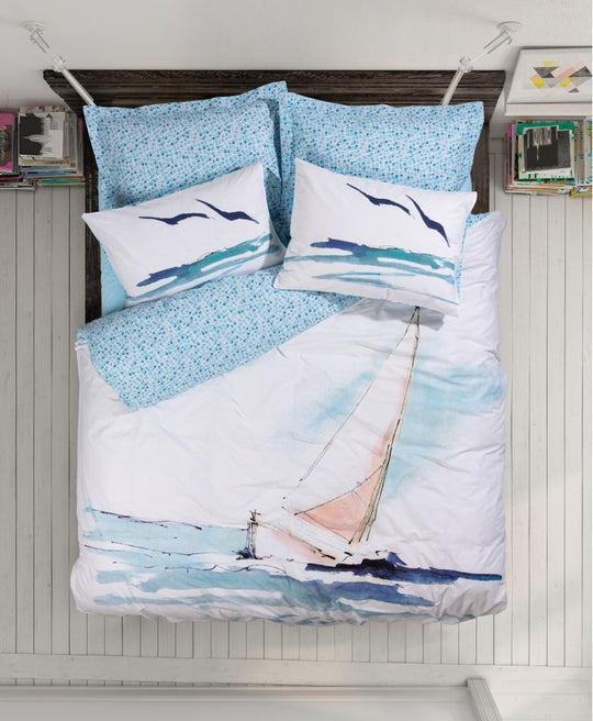 Double size Duvet Cover Marine Sail