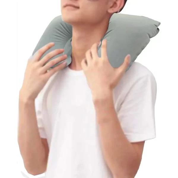 U-Shaped Inflatable Travel Neck Pillow