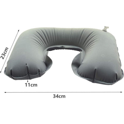 U-Shaped Inflatable Travel Neck Pillow