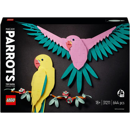 Lego Art The Fauna Collection – Macaw Parrots Set (31211)