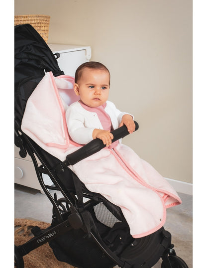 Interbaby Blanket with Bear Design Grey