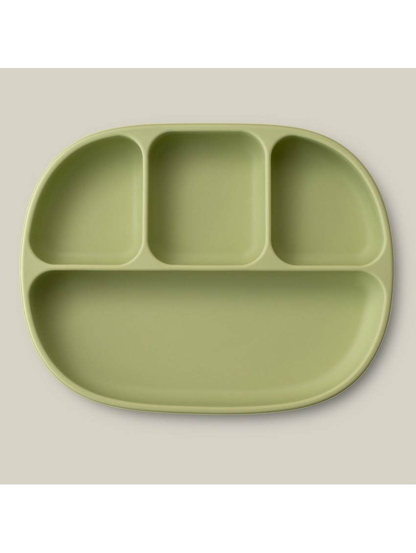 Silicone Suction Divider Plate with Lid