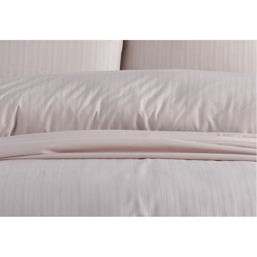 Paradiso Embossed Duvet Cover Set CREAM - DOUBLE SIZE