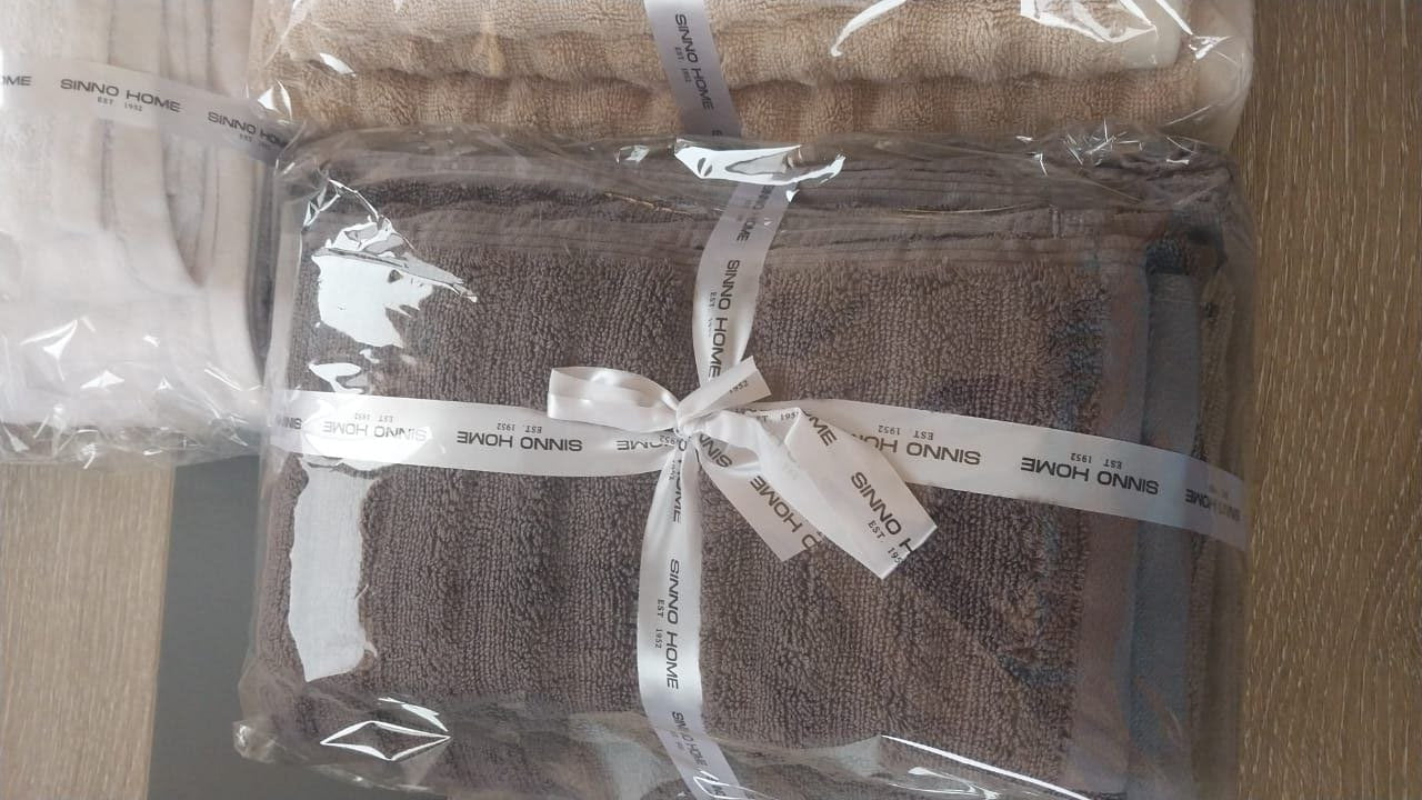 3 Pcs Egyptian Cotton Towel set 600gsm
