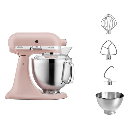 Kitchenaid 5KSM185PSBFT Iconic mixer 4.8L, Pink