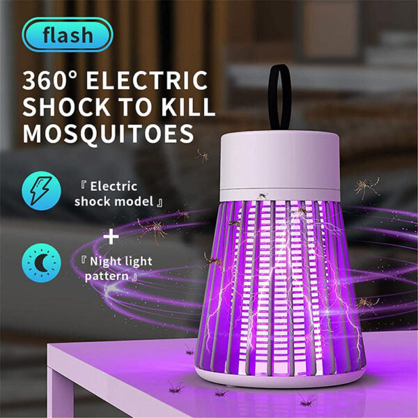 Rechargeable Electric Shock Mosquito Lamp