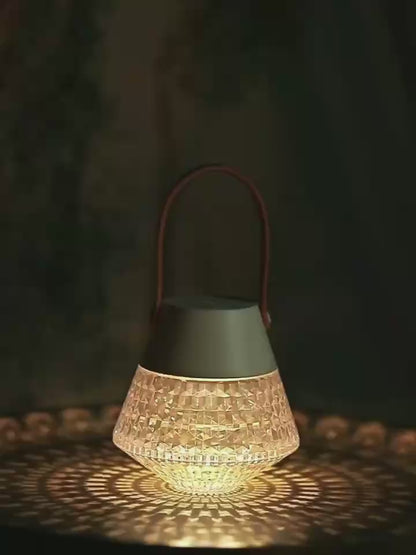 Rechargeable Crystal Camping Lamp