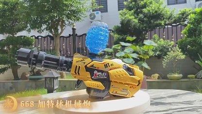 Electric Mechanical Gatling Small Water Balls Shooter with Small Balls