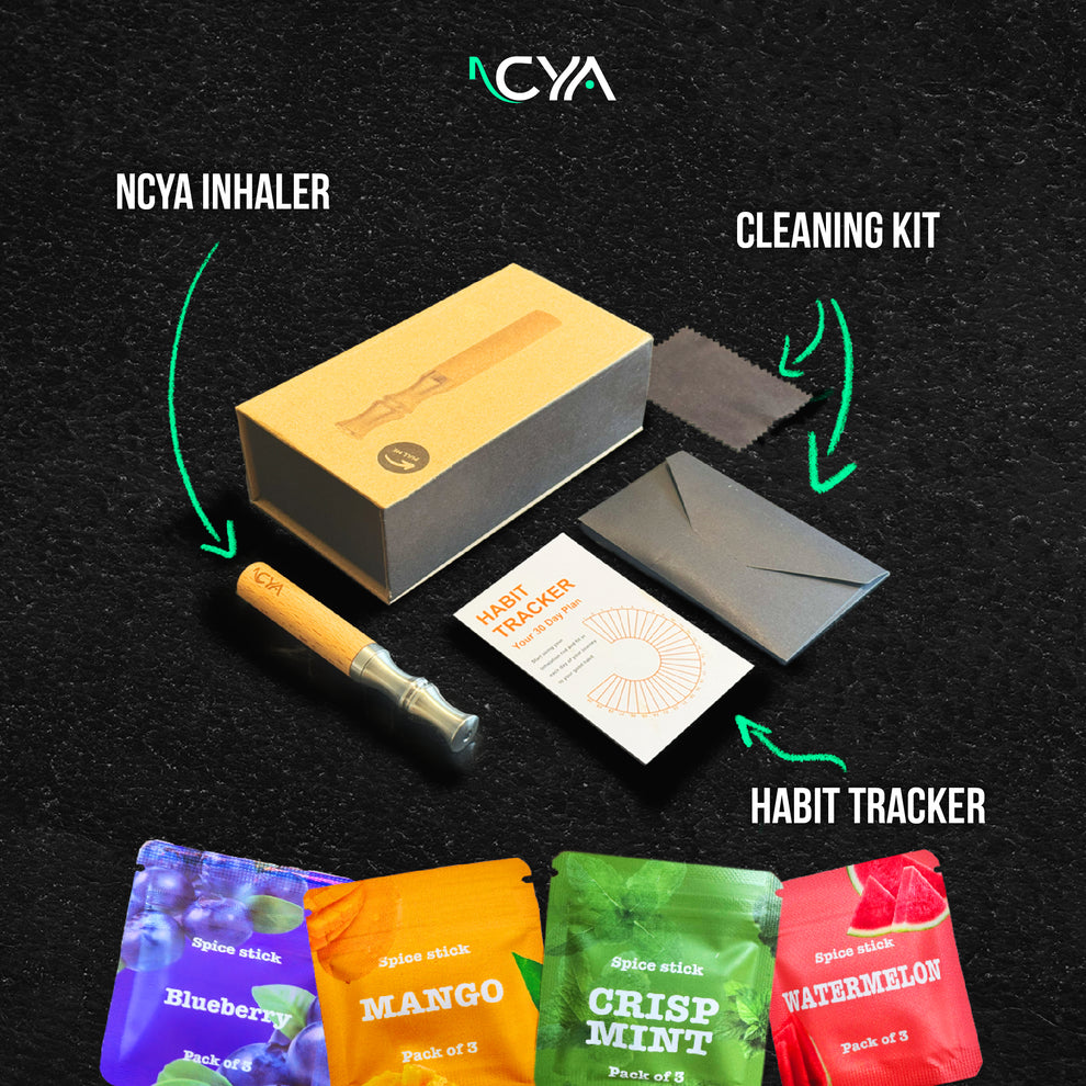 NCYA Inhaler + 4 Free Flavor Packs