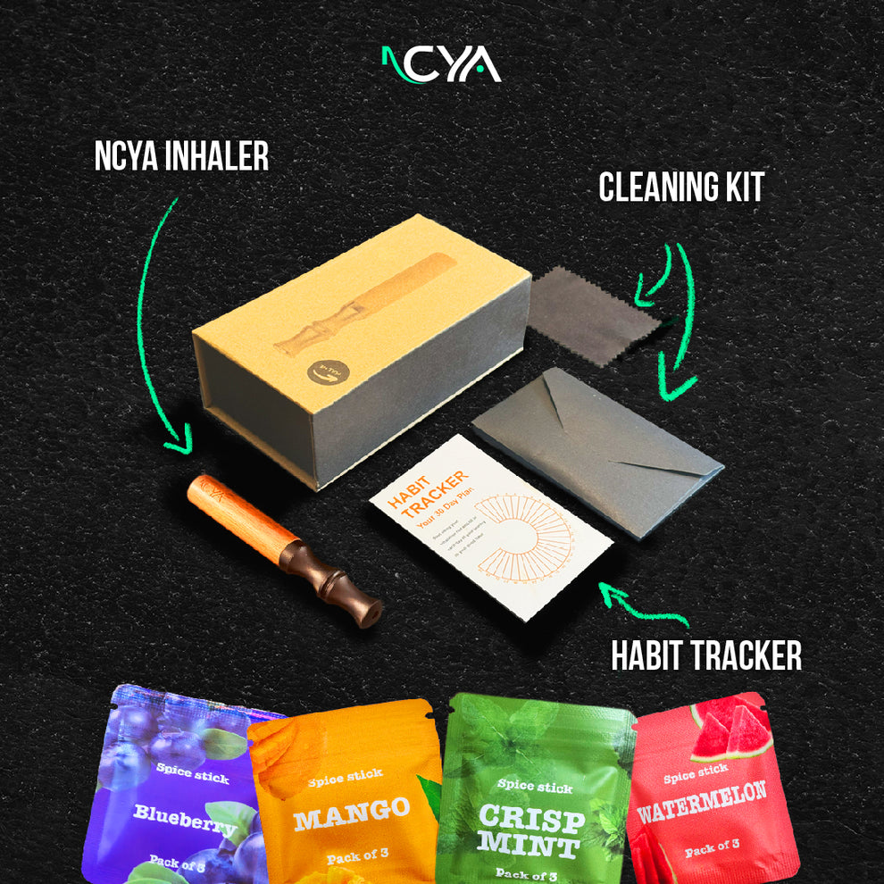 NCYA Inhaler + 4 Free Flavor Packs