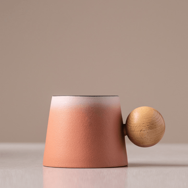 Retro Coarse Pottery Gradient Ceramic Coffee Cup 200ML