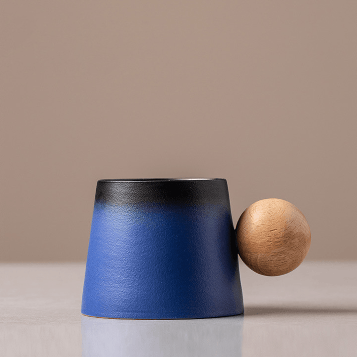 Retro Coarse Pottery Gradient Ceramic Coffee Cup 200ML