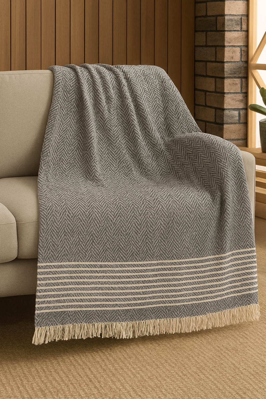 GREY COLOR Sofa Bed Cover Special Non-Slip Design Multi-Purpose Cover