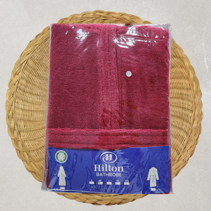 Premium Cotton Hooded Bathrobe