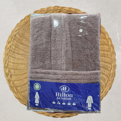 Premium Cotton Hooded Bathrobe