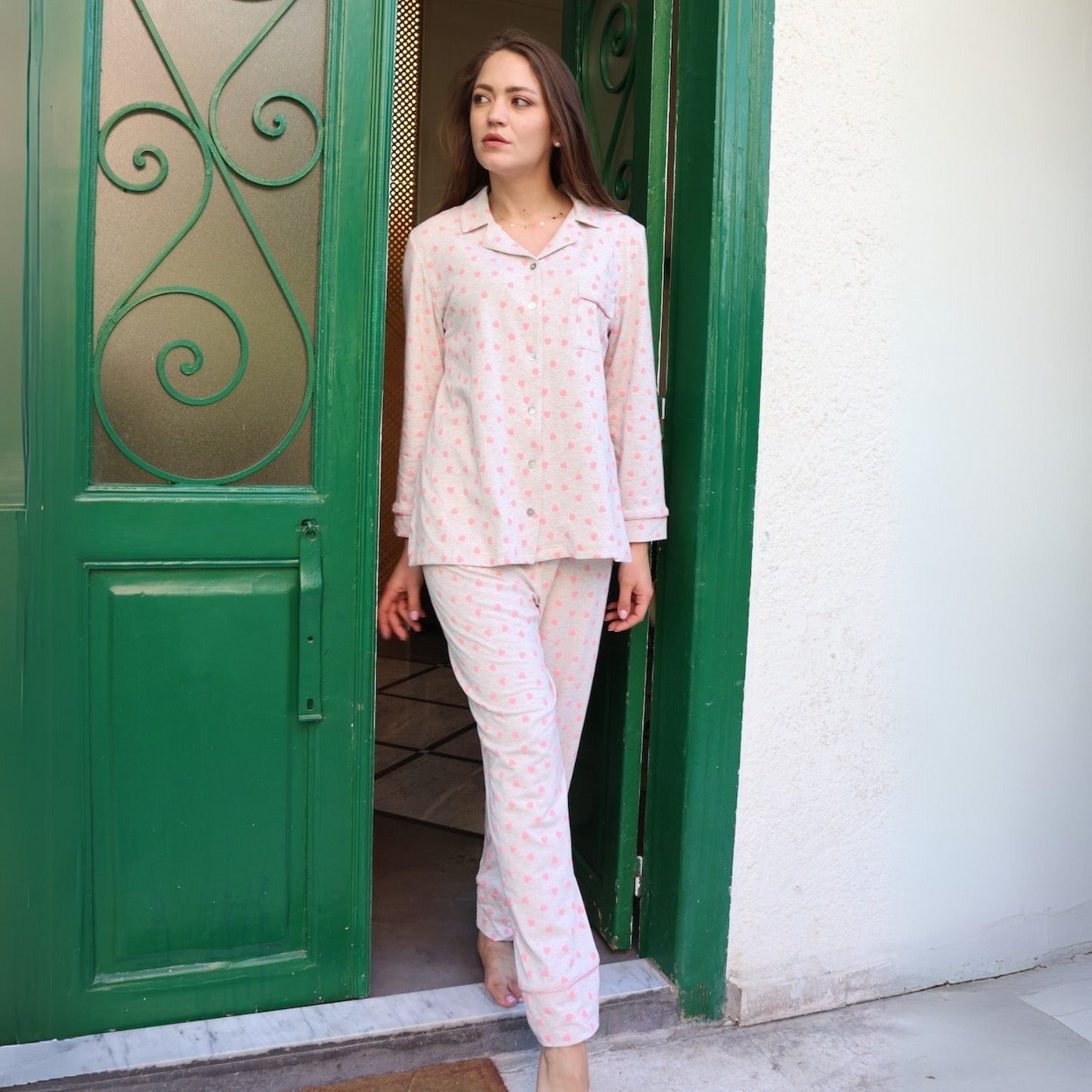 Rosalie Mommy & Me Loungewear Pink Set – XL