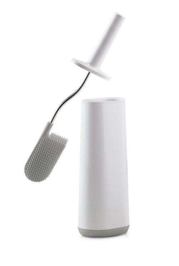 Flex Plus Toilet Brush With Storage Caddy – Grey By Joseph Joseph