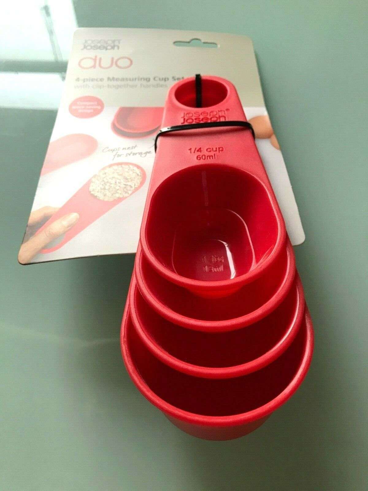 Joseph Joseph, Duo 4 piece measuring cup set