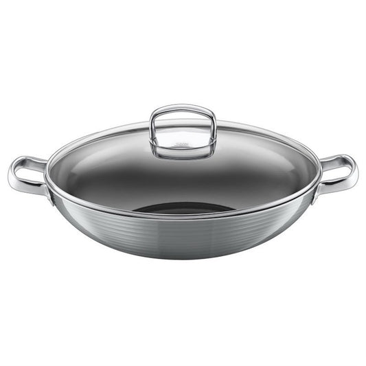 Silit 0082.1514.11 Wok 36cm Profi With Glass Lid