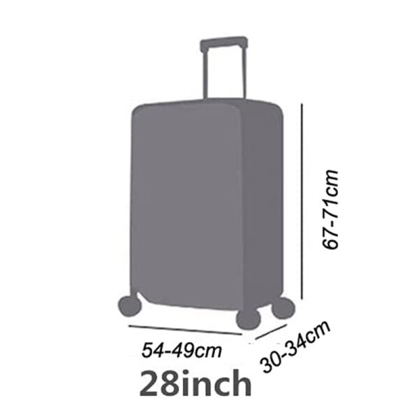 PVC Protector Luggage Cover Bag