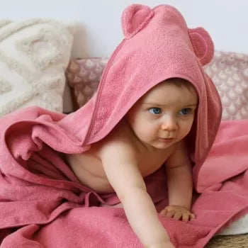 Cuddle Bear Hooded Towel & Wash Mitt Set