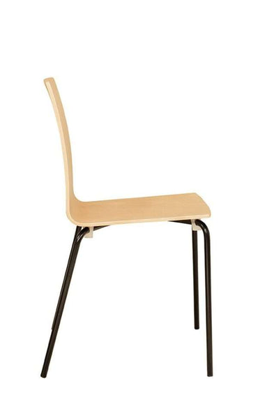 Scandi Minimalist Plywood Dining Chair – Made in Germany