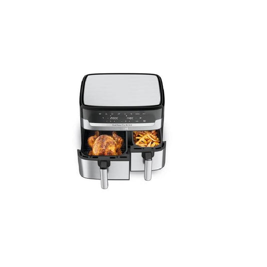 Tefal EY905D10 Dual Easy Fry &amp; Grill, 2700 W – Black &amp; SS, 8.3L/6p, 50 Hz