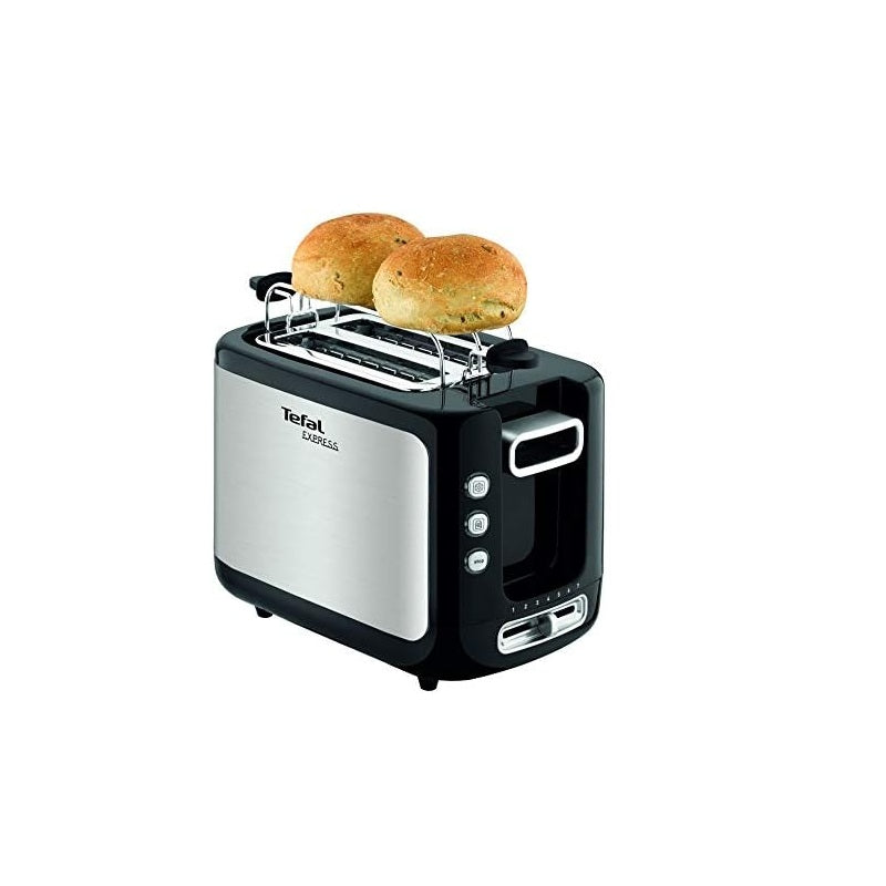 Tefal TT365027 Toaster New Express 850W 2 slots bun Warmer