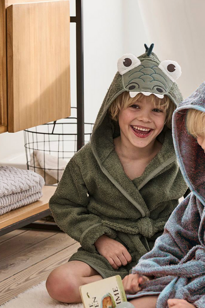 Crocodile Bathrobe kids