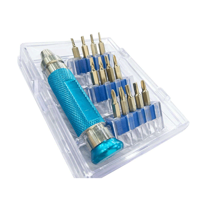13-Piece Precision Screwdriver Set With Storage Case