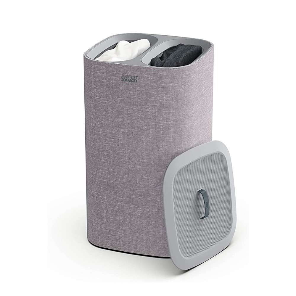 Tota 60L Laundry Separation Basket Grey By Joseph Joseph