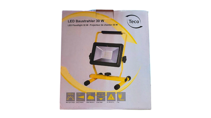 LED Construction Floodlight 30 W TECO Germany