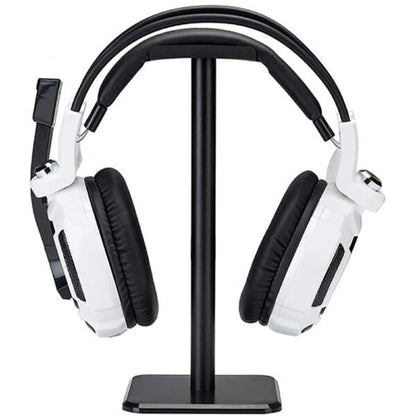 Headphone Stand Headset Holder with Aluminum Supporting Bar Flexible Headrest