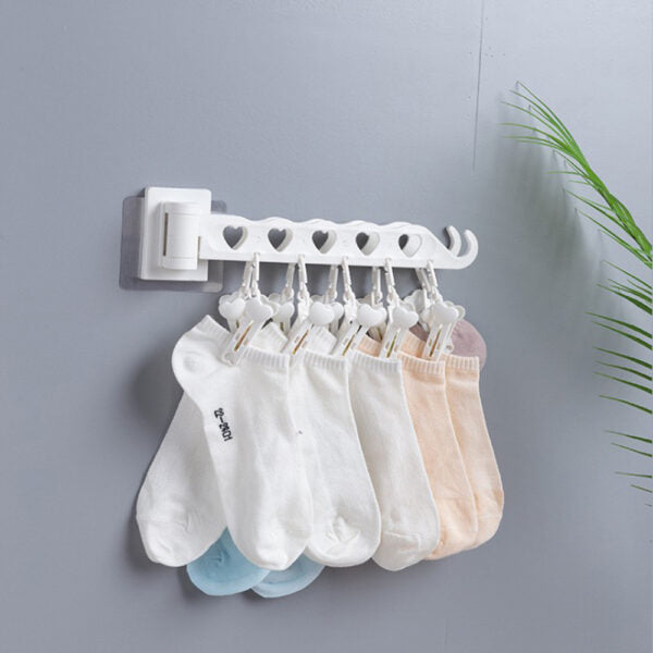 Multi-Function Clothes Hanger Socks Clip