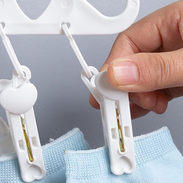 Multi-Function Clothes Hanger Socks Clip